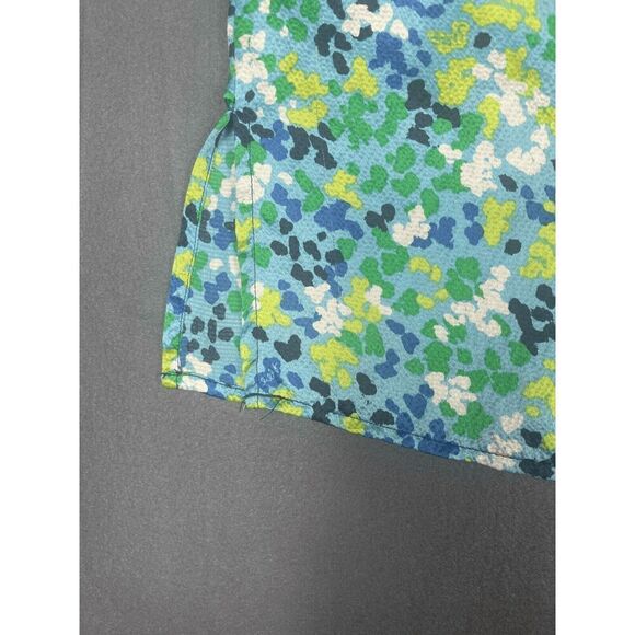 Lilly Pulitzer Blouse Top Women's Size 0 Multicolor 100% Silk V-Neck 3/4 Sleeves - Picture 4 of 7